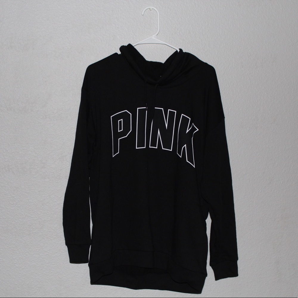 Cowl Neck PINK Hoodie